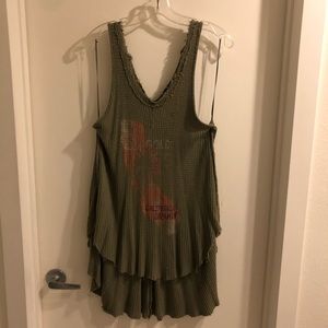 Free People tunic tank top